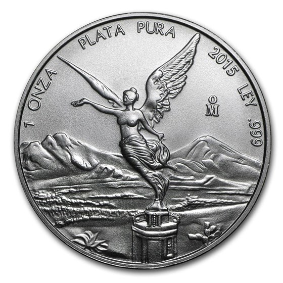 2015 Mexico 1 oz Silver Libertad BU 2015 Mexico 1 oz Silver Libertad BU